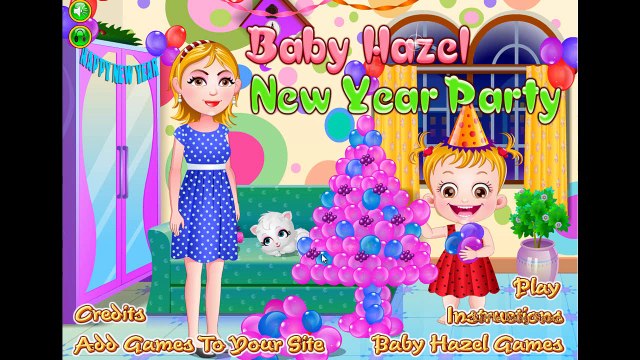 Baby Hazel Game - Baby Hazel New Years Party - Video for Babies & Kids HD