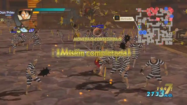 One Piece Pirate Warriors 3 : LA PRISION SUBMARINA IMPEL DOWN ! LUFFY VS MAGELLAN ! #16