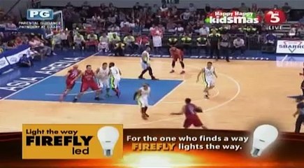 BRGY GINEBRA VS GLOBALPORT DECEMBER 27 2015 JAPETH AGUILAR ALLEY OOP DUNK