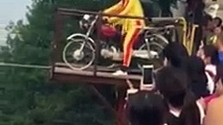 stunt man in china