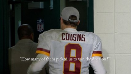 Cousins has message for reporters who doubted Redskins