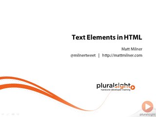 Learn HTML5 Text Basics: Free Beginner Lecture 📖