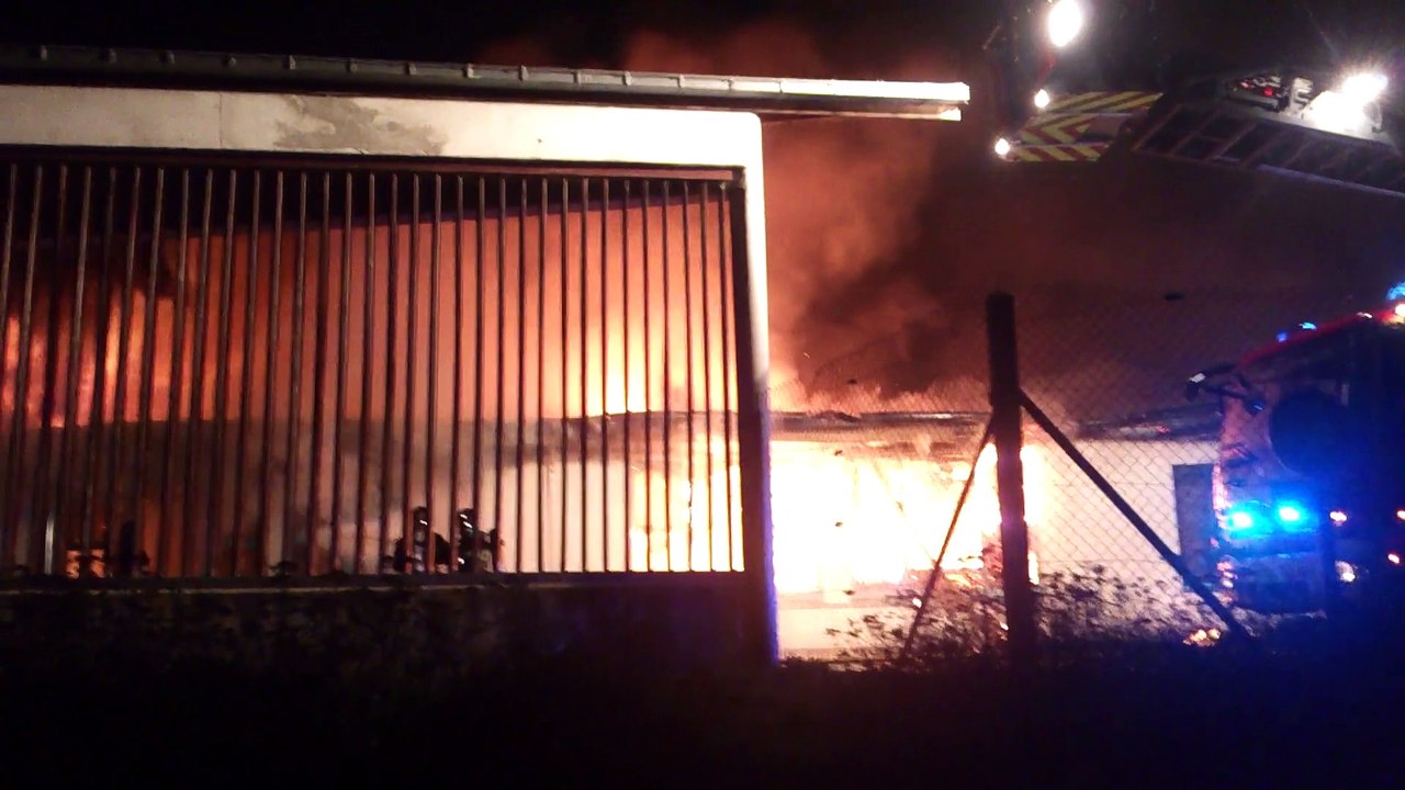 1/3 Incendie Accueil Périscolaire Hombourg Haut 24 décembre 2015