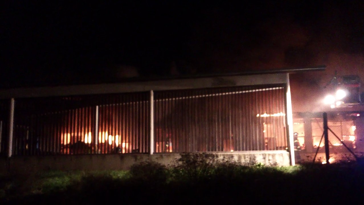 2/3 Incendie Accueil Périscolaire Hombourg Haut 24 décembre 2015