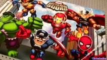 Play-Doh Superheroes Marvel Avengers Super Hero Squad Spiderman THOR HULK Wolverine IRON MAN