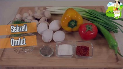 Sebzeli Omlet