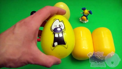 Kinder Surprise Egg Learn-A-Word! Spelling Outdoor Words! Lesson 17