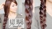 4-Strand Braid + Rope Braid Combo Hairstyles | Hair Tutorial