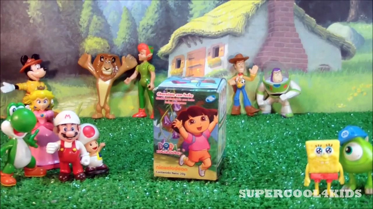 Go Diego Go! - Dora the Explorer  - Kinder Surprise Chocolate Egg Unboxing