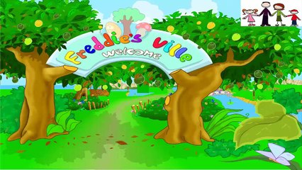Topic we are a happy family Cartoon Kids 3D Learn English Kids