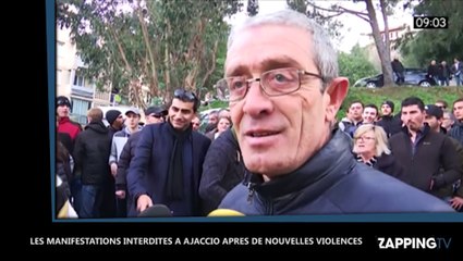 Ajaccio : Les manifestations interdites après de nouveaux incidents et des dérapages racistes