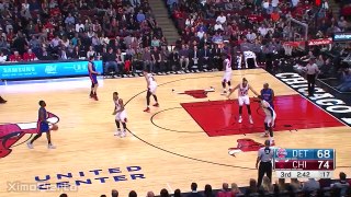 Reggie Jackson Embarasses Doug McDermott | Pistons vs Bulls | Dec 18, 2015 | NBA 2015-16 Season