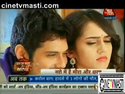 Nashe Ki Haalat Mein Meera Aur Dharam Aaye Ek Doosre Ke Kareeb 27th December 2015 Saath Nibhaana Saathiya