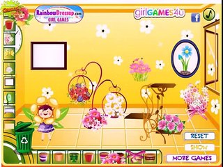 20120329 flowers and fairies decoration New dress up and makeup games for baby and girls f