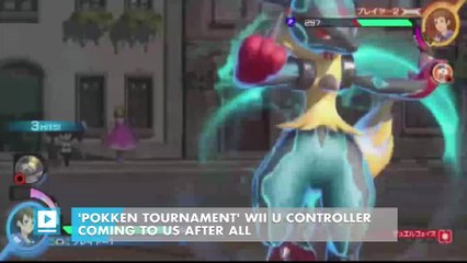 'Pokken Tournament' Wii U controller coming to US after all