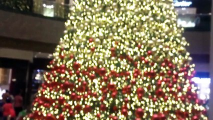 Christmas Tree lights video  Nee Ann City Singapore Part