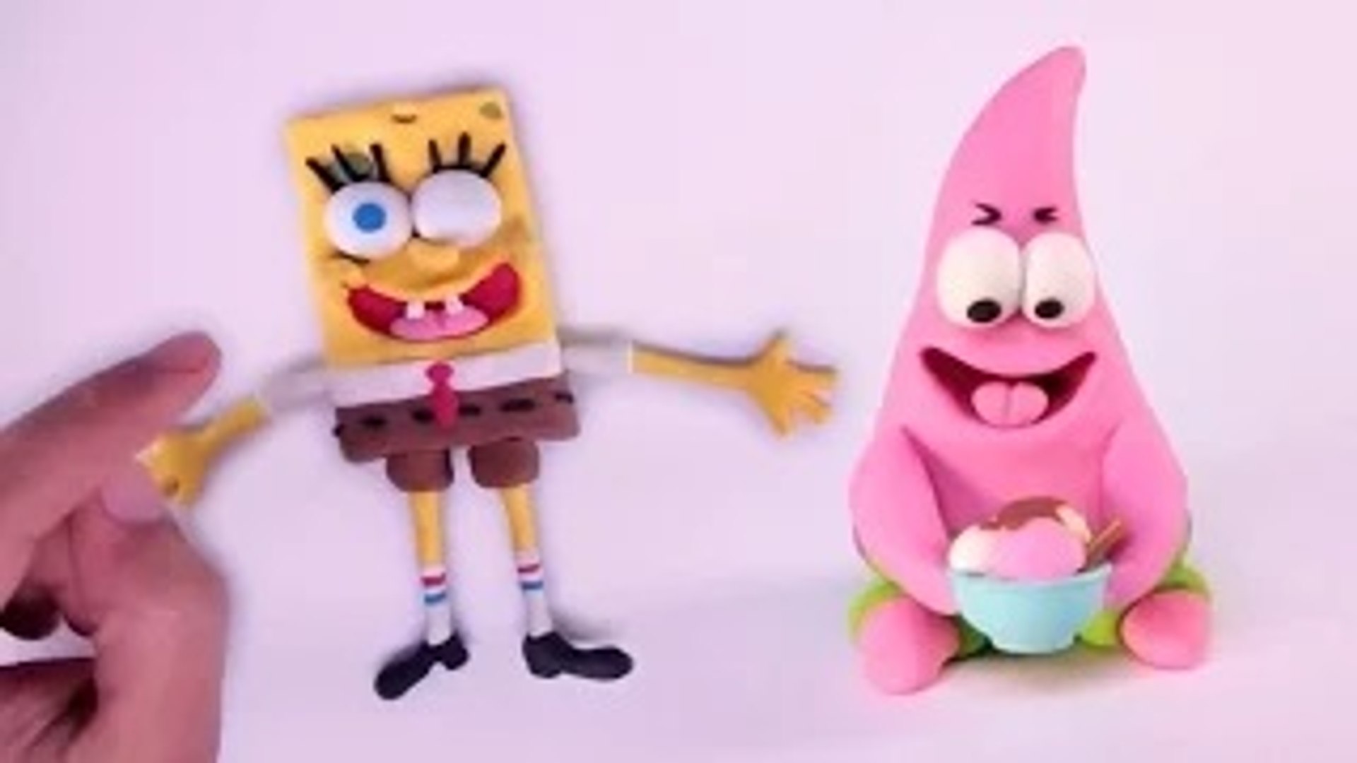 Spongebob Squarepants Clay + Play doh 