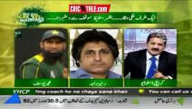 Muhammad Yousaf and Ramiz Raja Abusing Each other in a Live tv