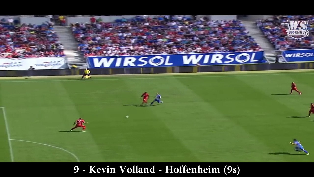 Top 15 Fastest Goals In Football History ● Official Games