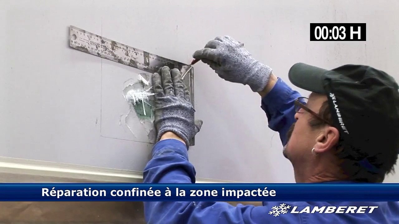 repairing polyester panels