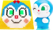 アンパンマン ドット絵 コキンちゃんをビーズで描く PPCandy Channel Anpanman Pixel Art Parlor beads Minecraft