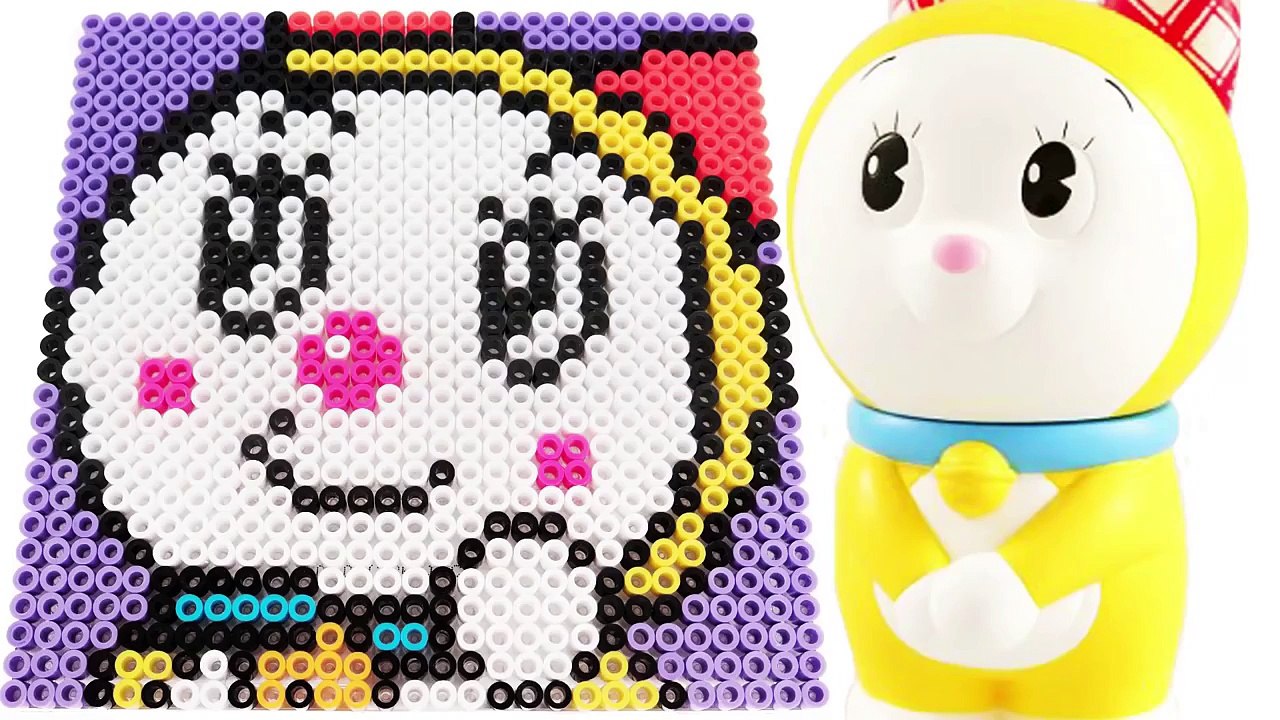 ドラえもん ドット絵 ドラミちゃんをビーズで描く PPCandy Channel