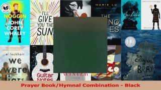 PDF Download  Prayer BookHymnal Combination  Black PDF Full Ebook