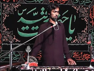 Zakir Hassnain Abbas Ranja 20th Muhram 1437(2015) Choti Behak Hafizabad
