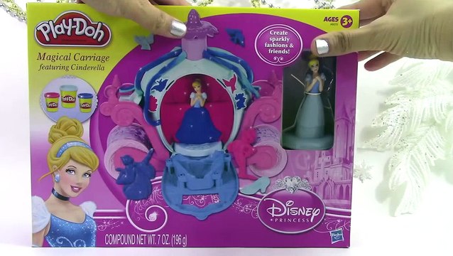 Pâte à modeler Princesse Cendrillon Carrosse magique play doh Cinderella Magical Carriage
