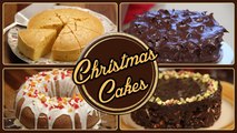 Christmas Cakes | Easy To Make Eggless Cakes | Rajshri Food