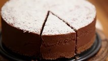 Chocolate Cheesecake | No Bake Christmas Cake Recipe | Divine Taste With Anushruti