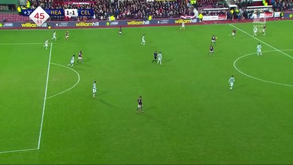 1-1 Sam Nicholson  Goal Scotland  Premiership - 27.12.2015, Hearts FC 1-1 Celtic FC
