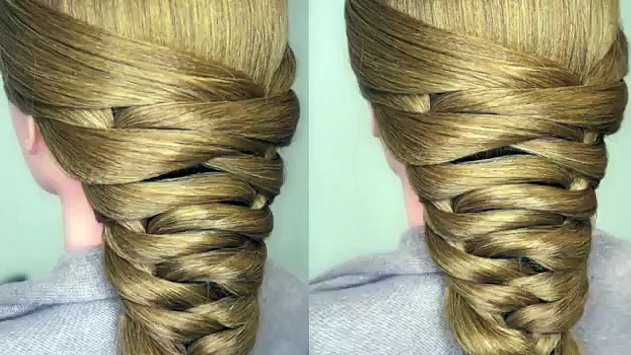 Easy Bridal Tier Braid Hair Tutorial