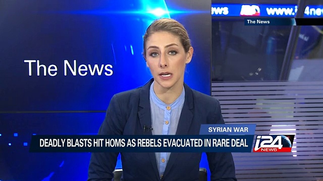 Deadly blasts hit Homs as rebels evacuated in rare deal