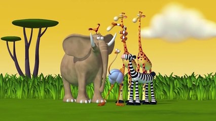 Funny Animals Cartoons Collection | Elephant Does His Aerobics | For Babies by HooplakidzT