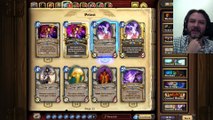 Christmas Gift to myself 70 Classic HearthStone Packs Got 4 Legendary cards