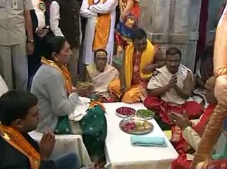 Devbhumi Dwarka temple prayers offered by Gujarat CM