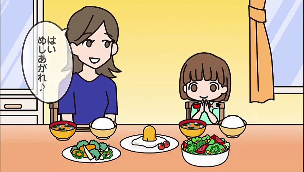 ぐでたま ショートアニメ 第365話「食材への感謝の心」（9 16放送）