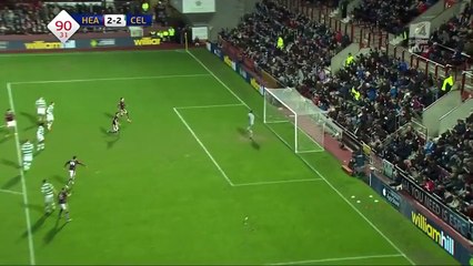 Osman Sow  Goal Scotland  Premiership - 27.12.2015, Hearts FC 2-2 Celtic FC