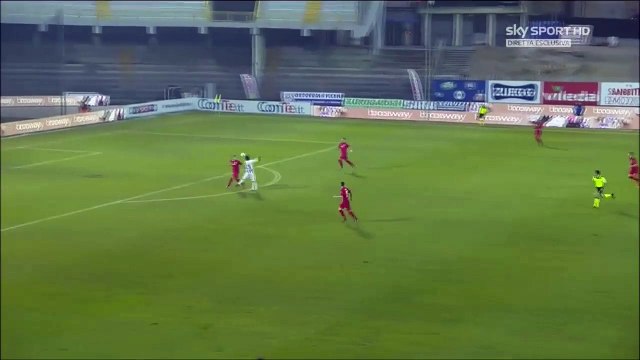 Daniele Cacia Goal Italy Serie B - 27.12.2015, Ascoli Calcio 3-0 Spezia Calcio
