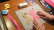 Papercraft Scrapbooking Tutorial #5_ Breast Cancer Awareness And Paper Ribbon Embellishments