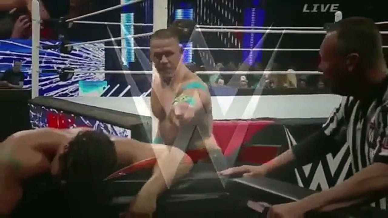 WWE Payback 2015 John Cena VS Rusev I Quit Match For United States Championship