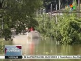 Dos muertos y 20 mil evacuados por lluvias en Argentina