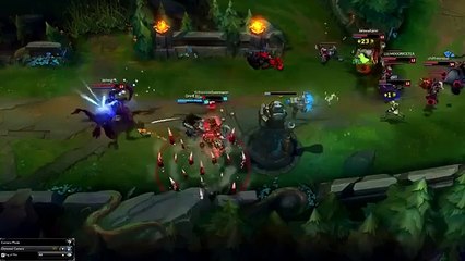 lol Yasuo 1 vs 5 Pentakill
