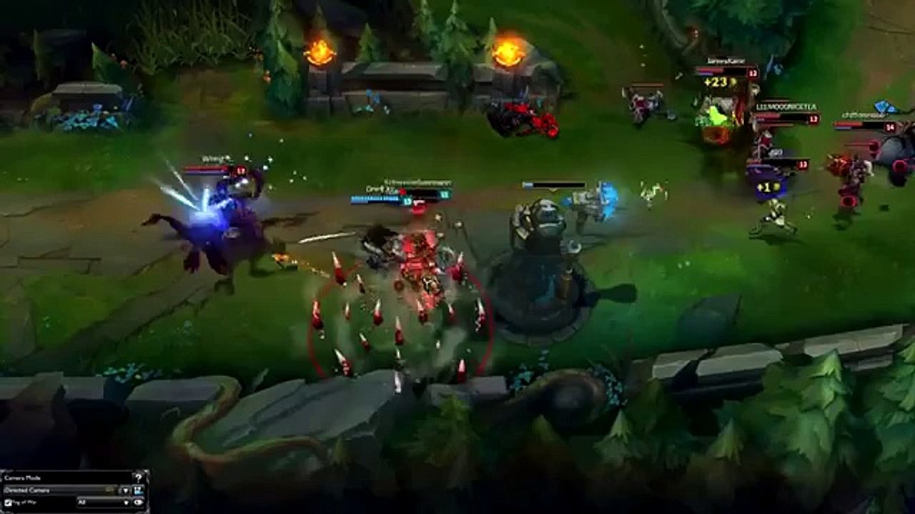 lol Yasuo 1 vs 5 Pentakill