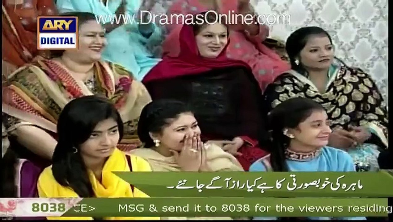 Mahira Khan Telling the Secret Behind her Beauty in a Live Morning Show