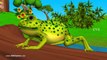 Five little Speckled Frogs 3D Animation English Nursery rhyme for chlidren