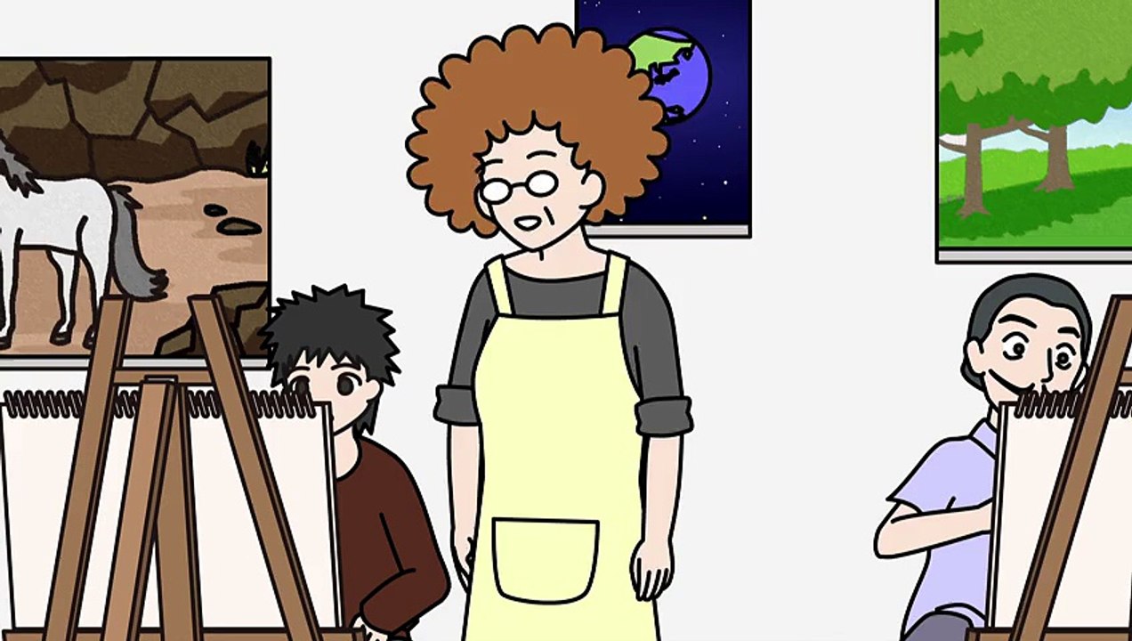 ぐでたま ショートアニメ 第361話「デッサン」（9-9放送）