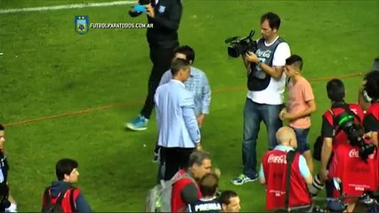 Lollo: "Clasificamos allá". Racing 1 - Independiente 2. Liguilla Pre Libertadores 2015. Final. FP