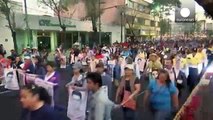 Mexico: parents of 43 missing students protest